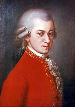 Portrait de W. A. Mozart